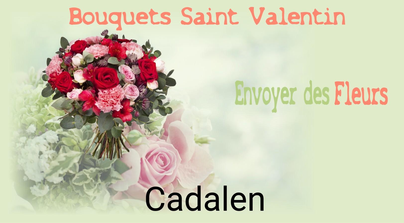 Roses de Saint-Valentin livrées à Cadalen